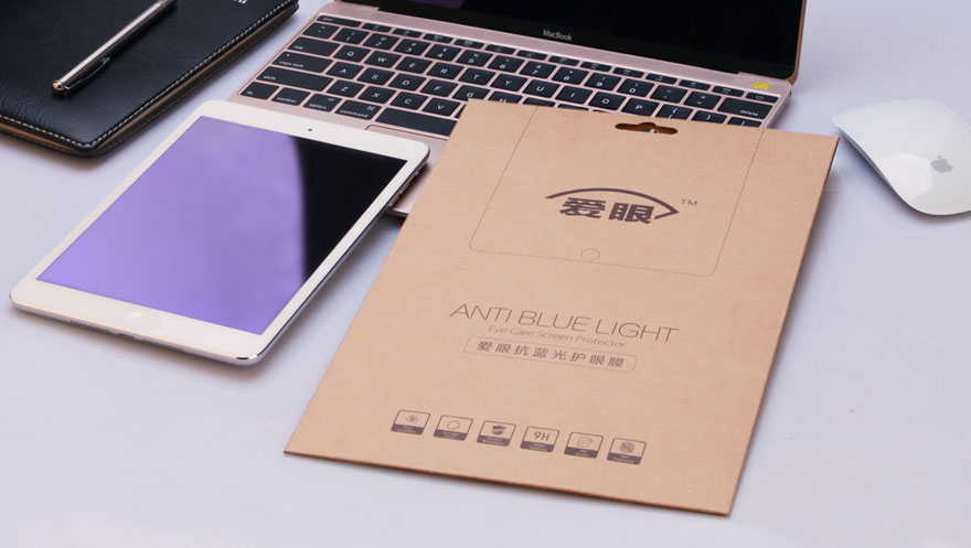 平板iPad/筆記本/電腦護眼抗藍光膜包裝